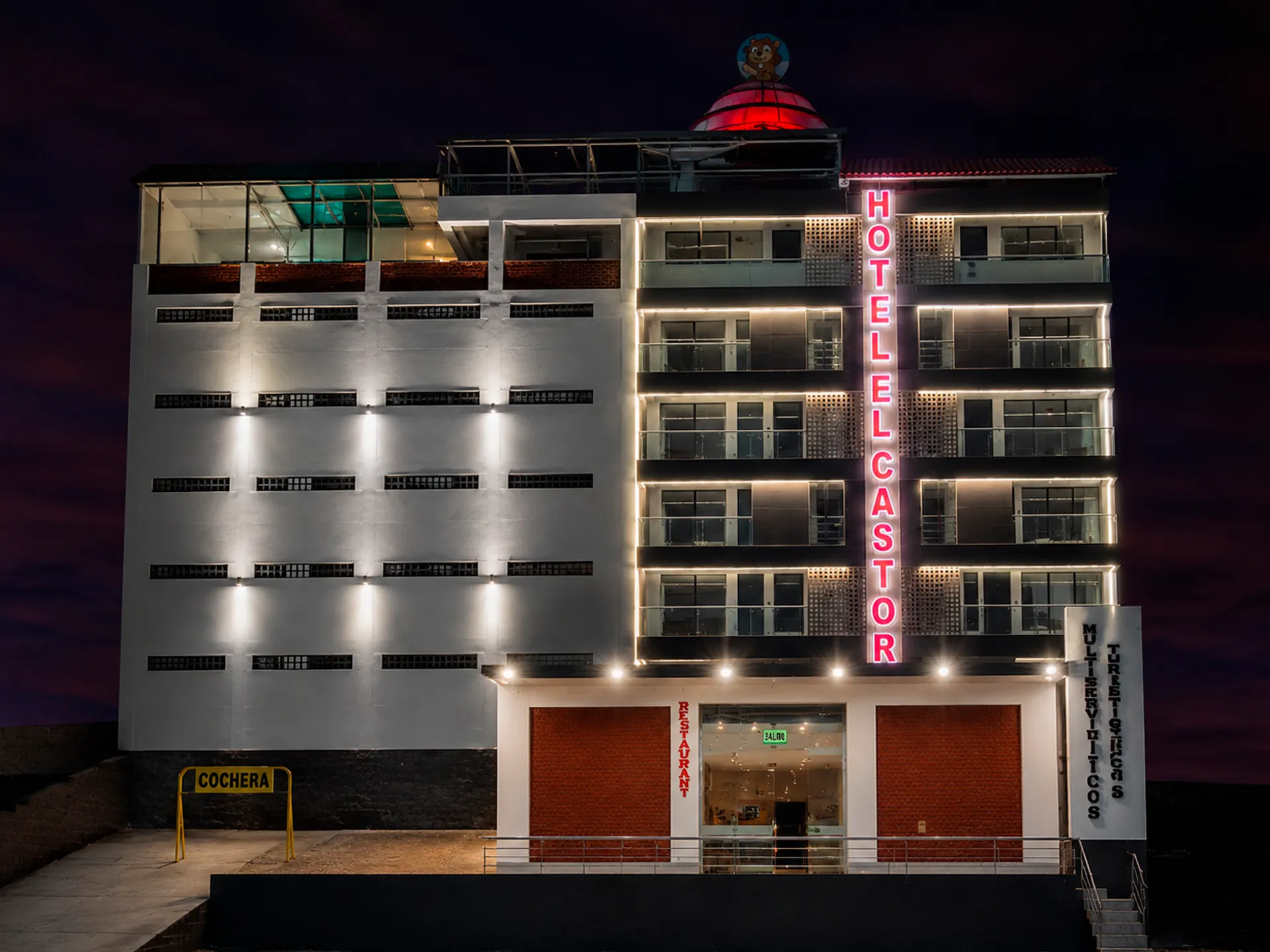 Hotel El Castor de Noche